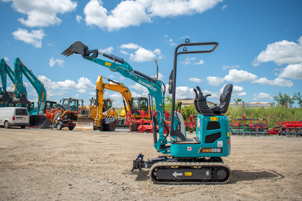 mini excavator nou Sunward SWE 08B